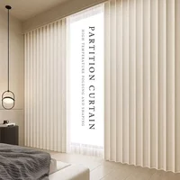 Room Divider Curtain Privacy Partition for Bedroom Living Room Studio Apartment Foldable Hanging Door Curtain Home Decor