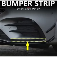 for 2019-2022 W177 Mercedes Benz A180 A220 A250 A35 AMG Front Bumper Lip Cover Trim Molding Strip 1778854303 1778854403
