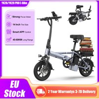 AOVOPRO YK28/YK28 PRO Elektrische Fiets 2026 NIEUW 25-60KM Super Lange Afstand 14 Inch Off-Road Band 15.6AH Smart APP E-bike met Sterke Aandrijfmotor