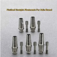 10Sets Dental Implant Titanium Alloy Accessories Finished Straight & Angled Abutments For Adin System Dental Clinic Supplies