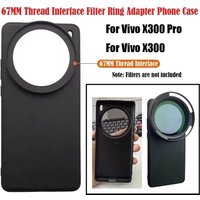 67mm Phone Case For Vivo X300/X300 Pro 67MM Thread Interface Filter Ring Adapter Phone Case For Kase Nisi CPL VU Star ND Filter