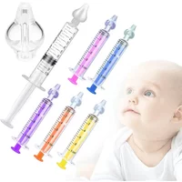10ML Needle Tube Babies Nasal Aspirator Silicone Baby Nose Cleaner Nose Care Cleaner Rhinitis Washer Newborn Nasal Irrigator