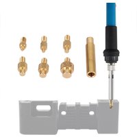 Soldering Tip M2 M2.5 M3 M4 M5 M6 1/4 Inch M8 Universal 936 Soldering Iron Head Heat Set Insert Tip for 3D Printer Parts