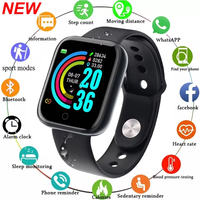 Smart Watch Men Women Wristwatches Smart Watch Message Fitness Monitor Bracelet Birthday Gift Electronic Clock For Android IOS