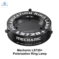 Mechanic LS720 Plus Microscope Polarized Ring Light Anti Glare Eliminates Reflection Illuminator for Precision Soldering Repair