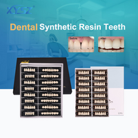 Dental Synthetic Resin Teeth Upper Lower Posterior Anterior Acrylic Artificial Preformed Denture Teeth for Dental Prosthesis