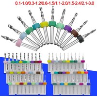 0.1-3.0mm Print Circuit Board Drill Bits Carbide Micro Drill Bits CNC PCB Twist Dril
