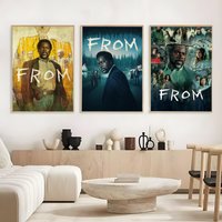 Suspense Horror TV Series F-From S-Sean Poster Frameless Poster Self-adhesive Art Waterproof Paper Sticker Coffee House Bar Room