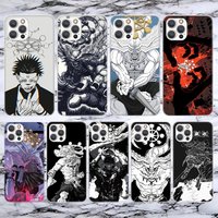 Kaisen J-Jujutsu Sukuna Mahoraga Soft Phone Case For iPhone 17 Air 16 16E 15 14 Plus 13 Mini 12 11 Pro Max X XR XS 7 8 + SE 2020