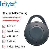 Holyiot NRF52810 Beacon Tag Bluetooth 5.0 Low Power Consumption Sensor Wireless Module lBeacon Eddystone for lOT Smart Home
