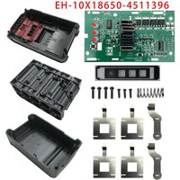 For EINHELL 18V 20V Lithium 10X18650 Li-ion Battery Plastic Case Charging Protection Circuit Board PCB Battery Box