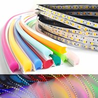 6mm 8mm DIY Separate Silicone Neon Strip With DC12V 2835SMD S Shape 120Leds Strip Light 1m-20m IP67 Waterproof 10Colors