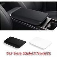 Armrest Box Protective Cover for Tesla Model X S Center Console Cover Anti-Scratch Case Armrest Box Cover Mat Car Accessories