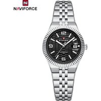 NAVIFORCE Women Quartz Sport Watch High Quality Female Steel Bracelet Waterproof Ladies Wristwatch Romantic Reloj MujerNF5079