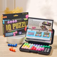 KNYYSECQ Children's Smart Magic Bead Platter, Children's Logical Thinking Ability Puzzle Desktop Game Toy