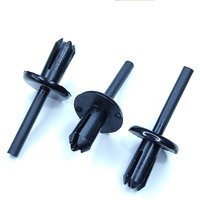 50pcs Front Door Card Clips For Land Rover Defender MWC9918PMA , AFU1075 Plastic Fastener Auto Clips 6mm Hole Car Accessories