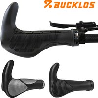 BUCKLOS Bicycle Grips with Auxiliary Handlebar Non-slip Bicycle Handles Mtb Ergonomics MTB Handlebar Grips Mountain Bike Grip