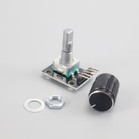 1/3 PCS KY-040 360 Degrees Rotary Encoder Module with Knob Cap 5V Brick Sensor Switch Development Board Module for R3 Board