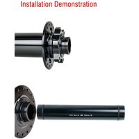 AliExpress NONE MTB Bike HUB Barrel Shaft Bicycle 20mm Thru Axles To 15mm Thru Axle Adapter 100/110mm Fork Aluminum Alloy Cycling Accessories