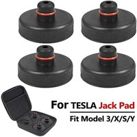 4pc/1pc Lifting Jack Pads for Tesla Model 3 Y S X Highland 2024 2023 2022 Rubber Pucks Chassis Lift Stands Adapter Case