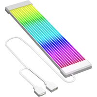 Flexible RGB LED Light Strip Bar ARGB Board Cover For Computer Power Supply ATX 24PIN GPU Video Card Cables And Case