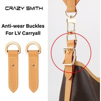 CRAZYSMITH Bag Strap Transformation for LV Carryall Handbag Strap Buckle Leather Protection Anti-wear Buckle Bag Accessories