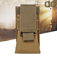 Portable Outdoor Tool Pouch Multi-Functional Nylon Storage Bag Mountable Flashlight Small Tool Holder
