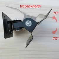LCD-7 full motion 10"24"27" tilt swivel 180 strong steel LCD wall stand mount vesa bracket 75x75 100x100 tv holder 10kg