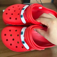 Sandales de plage imperméables pour adultes, motif dessin animé, pantoufles à trous, chaussures respirantes en EVA, collection Lightninged 95 Cars