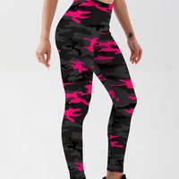 Fashion Women's camouflage Leggings For Fitness High Waist Gym Legging Push Up Women navy Leggings Stretch Pants Women Trousers