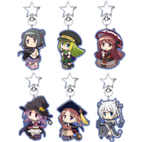 5Cm Keychain Acrylic for Puella Magi Madoka Magica Kuroe Alina Gray Yachiyo Gift CuteQ version cartoon Pendant Bag pendant Toy
