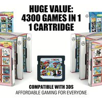 4300in1 23in1 Compilation DS NDS 3DS NDSL Game Cartridge Card Video Game Handheld Player Game Card (R4 card) 208in1/502in1...