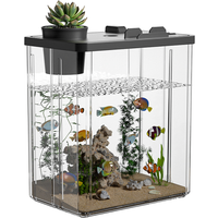 Fish tank small living room new landscaping ecological tank ultra transparent anti drop filter acrylic desktop turtle tank