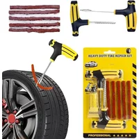 Car Tire Repair Kit Practical Tools Durable Tire Strips Super Glue Included Auto Emergency Repair Kit Optional with/without glue