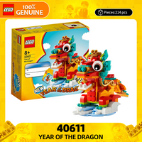 Lego building blocks festival series 40611 the Year of the Loong children's puzzle puzzle toy Valentine's Day gift