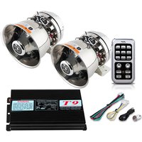 200W400W alarm horn car microphone speaker system suitable for 12V car alarm amplifier speaker car fire alarm horn
