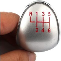 6 Speed Gear Stick Knob Cap Cover Red Pattern For Ford Fiesta Focus St Transit