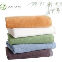 1/2pcs 100% Bamboo Fiber Towels Set 40x90 Home Bathroom Towels Washcloth Adults Face Towel Thick Absorbent Luxury Bathroom Towel