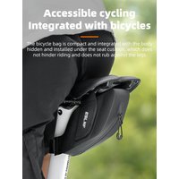AliExpress ESLNF Waterproof Large-Capacity Bike Saddle Tail Bag - Portable MTB Road Bike Cycling Bag, Durable Outdoor Cycling Gear Storage Pouch