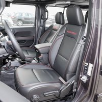 For Jeep Wrangler Unlimited JL 4 Doors 2018 2019 2020 2021 2022 Custom 5-Seat Faux Leather Car Seat Covers Interior Accessories