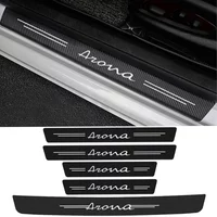 Car Front Rear Door Sill Sticker Threshold Anti Scratch Decals for Seat Arona Alhambra Altea Arosa Ateca R Cupra Leon Mii Tarrac