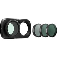 Freewell 0,75x Weitwinkelobjektiv & ND-Filter-Set Enthält ND8-, ND32-, ND128-Filter für Insta360 Luna Ultra Kamera-Zubehör