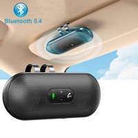 V5.4 zestaw głośnomówiący zestaw samochodowy osłona przeciwsłoneczna klip bezprzewodowy odbiornik audio głośnik Bluetooth 5.4 zestaw głośnomówiący odtwarzacz muzyczny MP3