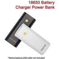 5V 2A 18650 Power Bank Case 18650 Charge Shell Battery USB Type-C Charger Case DIY Power Bank Case USB Power Bank Charge Shell