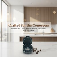Reusable Capsule Adapter for Dolce Gusto Compatible Coffee Capsule Convertor Refillable Filter Cup for Home and Office Use