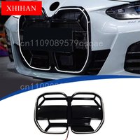 2021 2022 2023 2024 2025 For BMW 4 Series G22 G23 G23 Coupe 2 Door 425i 430i M440i CS Style LED Light Grille Front Grille Sport