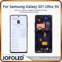 JOFOLED Super AMOLED For Samsung Galaxy S21 Ultra LCD SM-G998B Display Assembly Touch Screen Digitizer Full Assembly Replacement