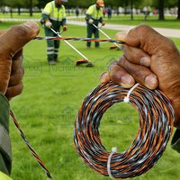 3.0mm 15m Trimmer Line Professional Nylon Grass Cutter Wire for Brush Cutter Trimmer Head Garden Power Tool Accessories