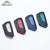 For VW Volkswagen Golf 8 2020 Skoda Octavia A8 2021 SEAT Leon MK4 TPU Leather Car Remote Key Case Cover Shell Fob Accessories