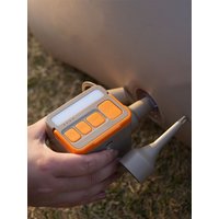 WESTTUNE Electric Inflatable Pump Portable Wireless Air Compressor Inflator/Deflator Pumps with Light for Sleeping Pads Air Bed